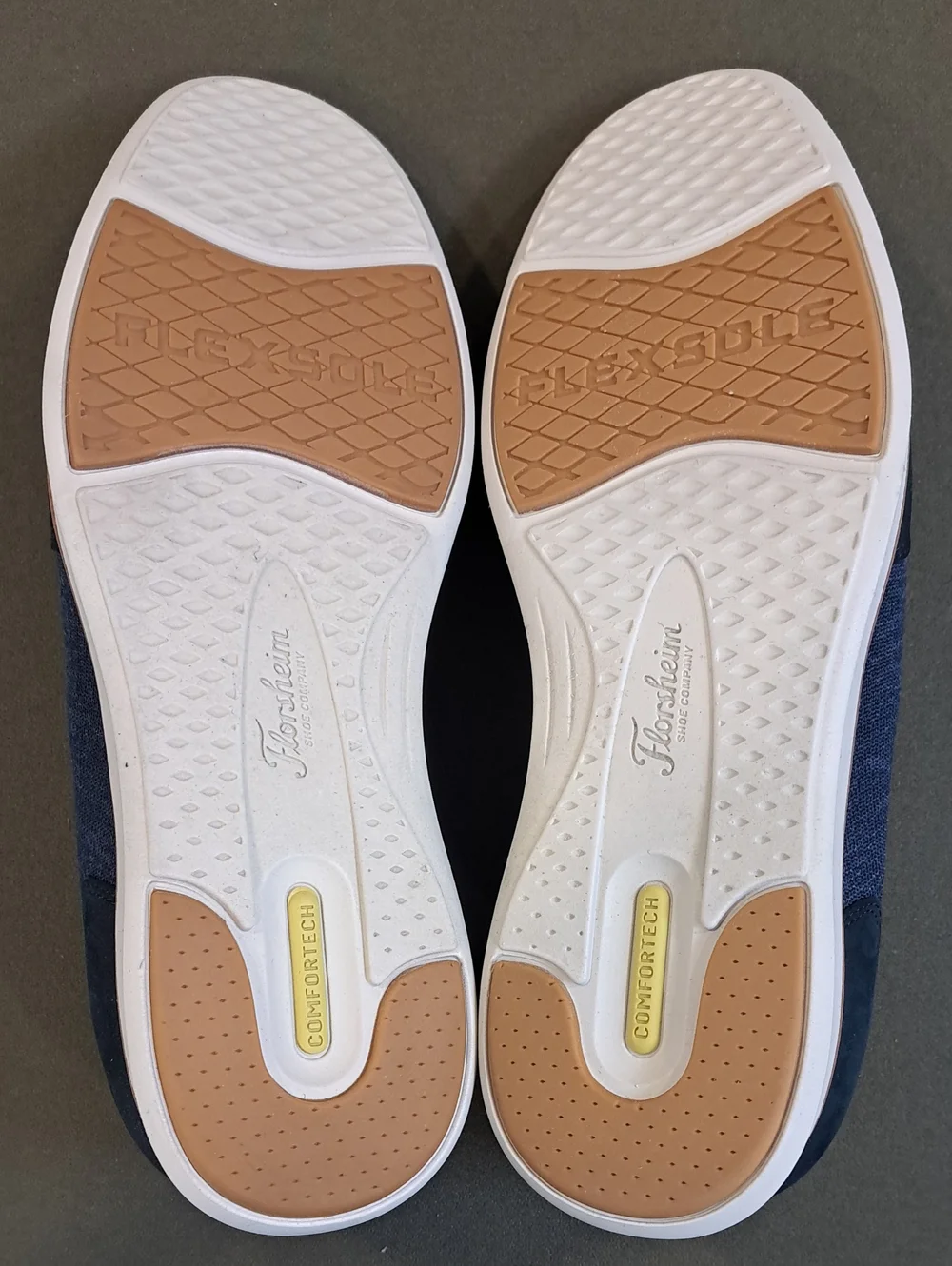 Florsheim Launch Knit Elastic Lace Moc Toe Slip On - Color: Navy - Size: 12